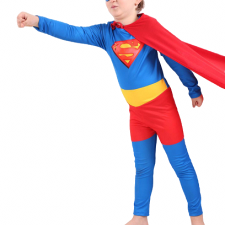 Pijamaskeliler Süpermen Çocuk Kostümü